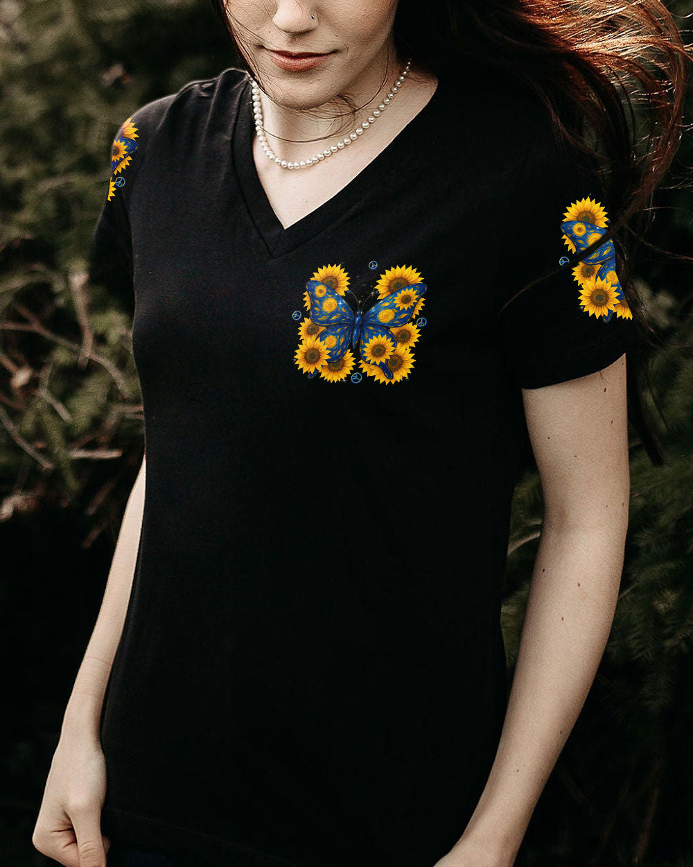 MAKE YOUR HEART THE PRETTIEST BUTTERFLY ALL OVER PRINT - TYTD2509252