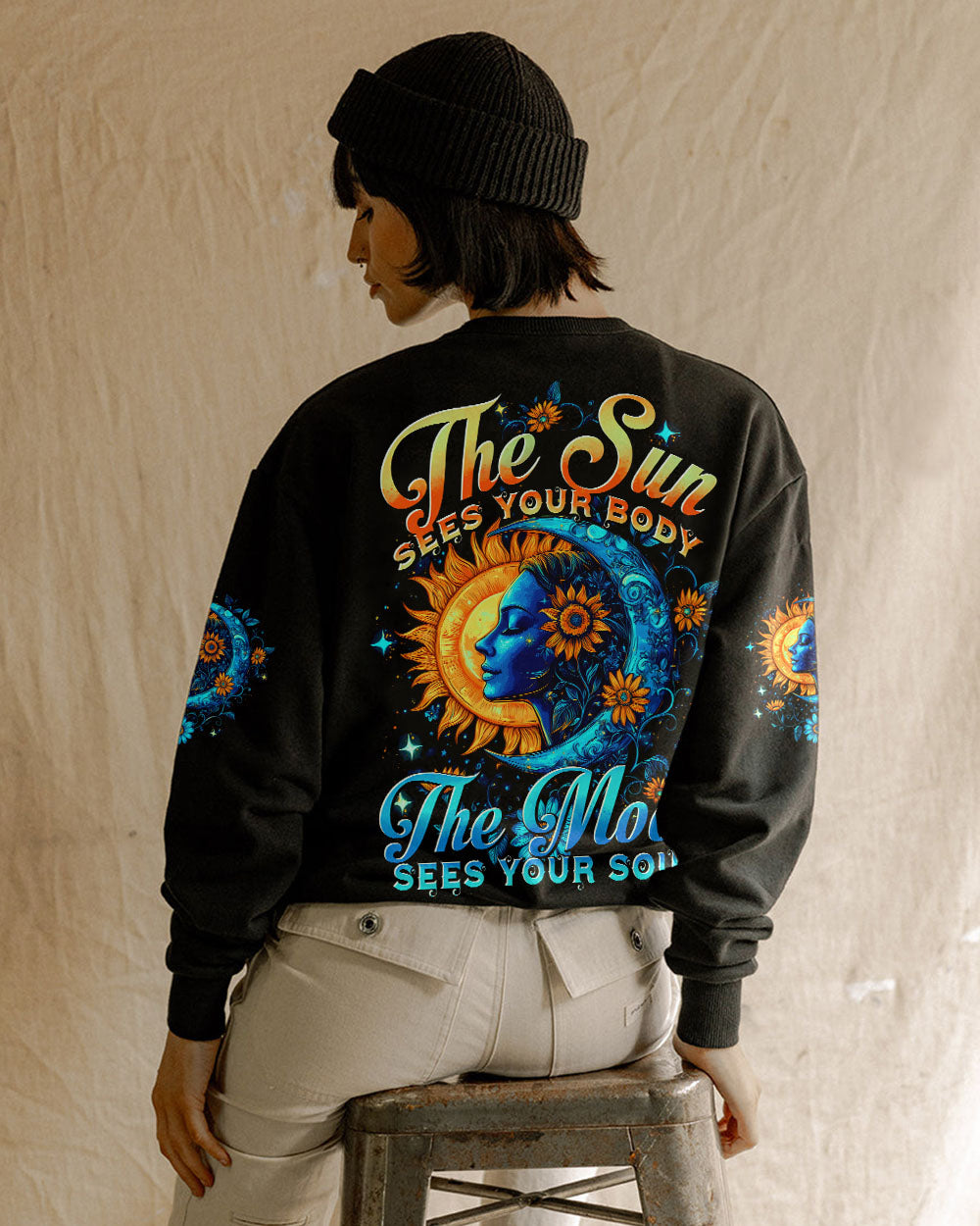 THE MOON SEES YOUR SOUL SUN AND MOON ALL OVER PRINT - TYTD2512243