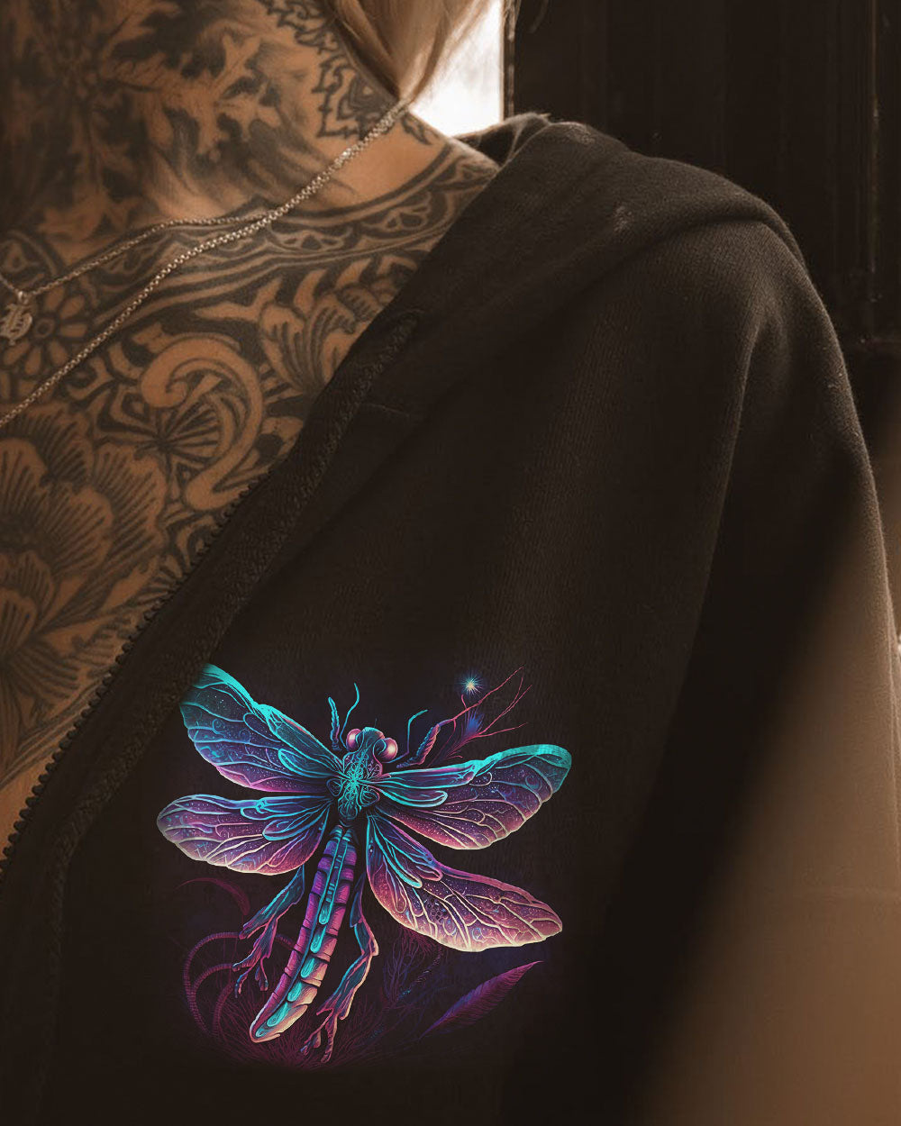 THE WORLD WILL KNOW PEACE DRAGONFLY ALL OVER PRINT - TYTD2605232