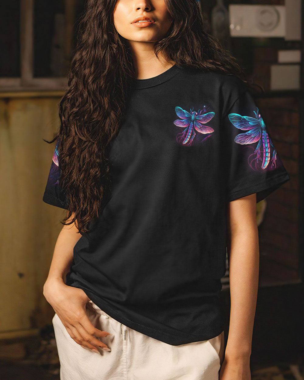 THE WORLD WILL KNOW PEACE DRAGONFLY ALL OVER PRINT - TYTD2605232