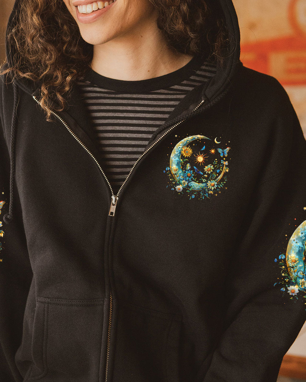 LIKE THE MOON ALL OVER PRINT - TYTD2607244
