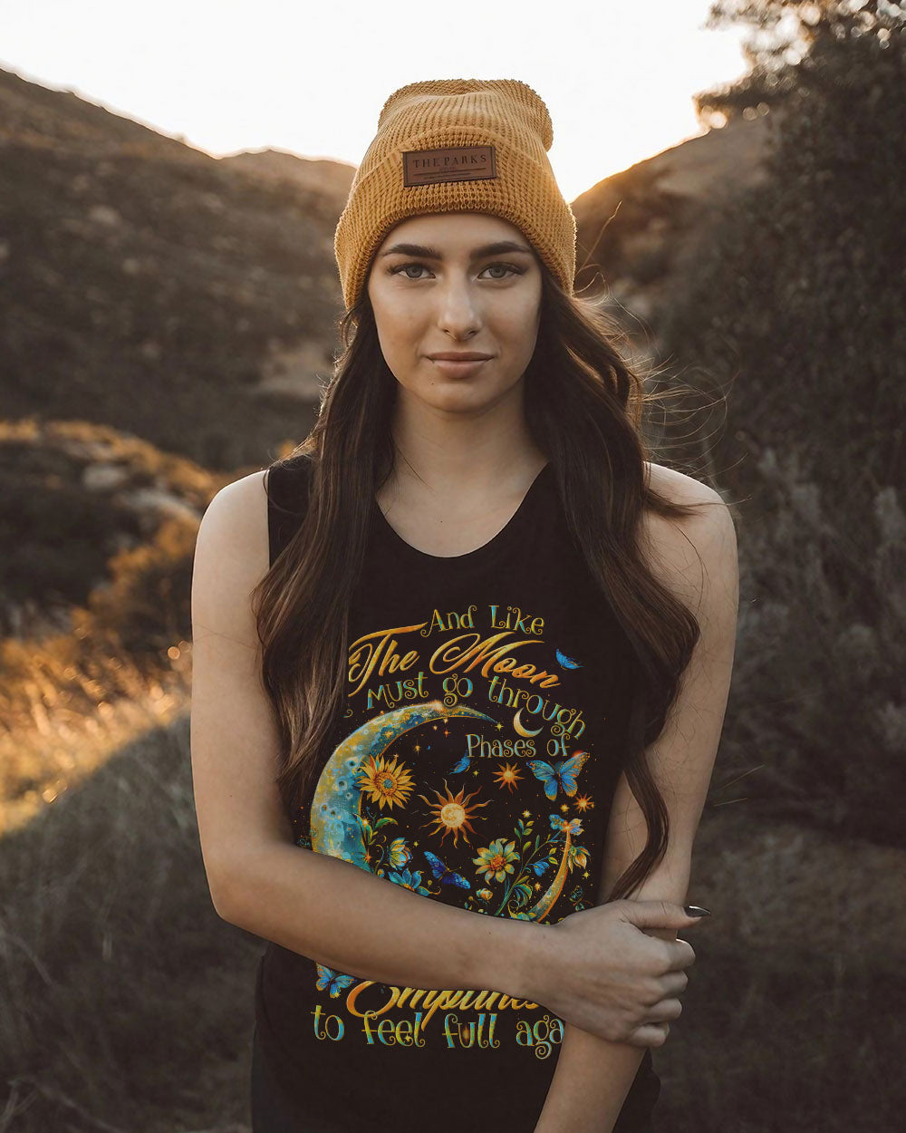 LIKE THE MOON ALL OVER PRINT - TYTD2607244