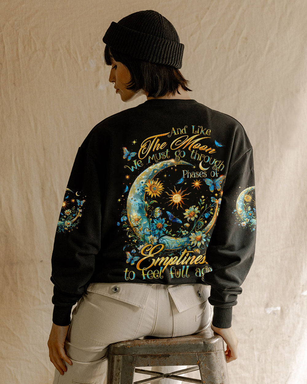 LIKE THE MOON ALL OVER PRINT - TYTD2607244