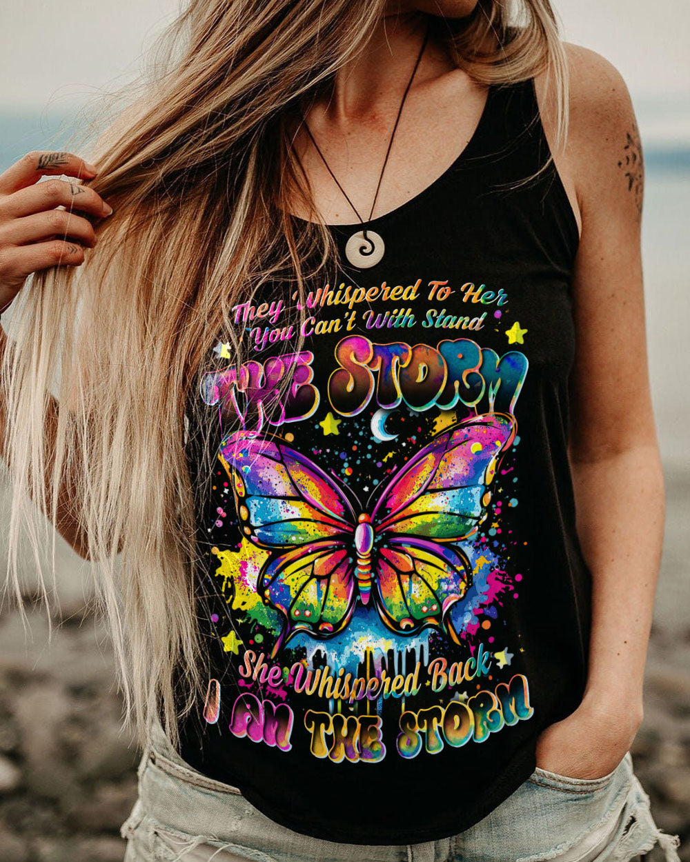 I AM THE STORM BUTTERFLY ALL OVER PRINT - TYTD2608242