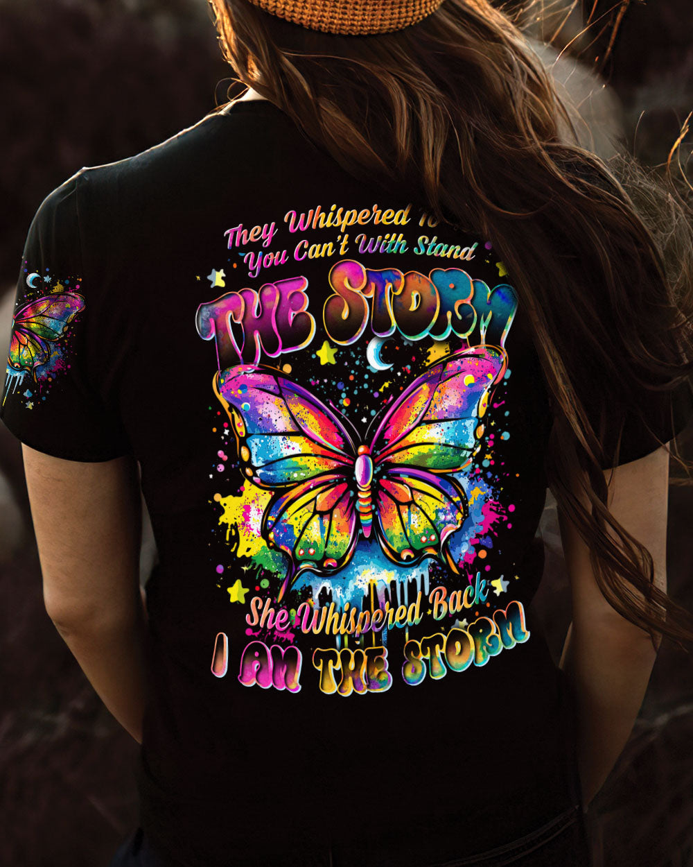 I AM THE STORM BUTTERFLY ALL OVER PRINT - TYTD2608242