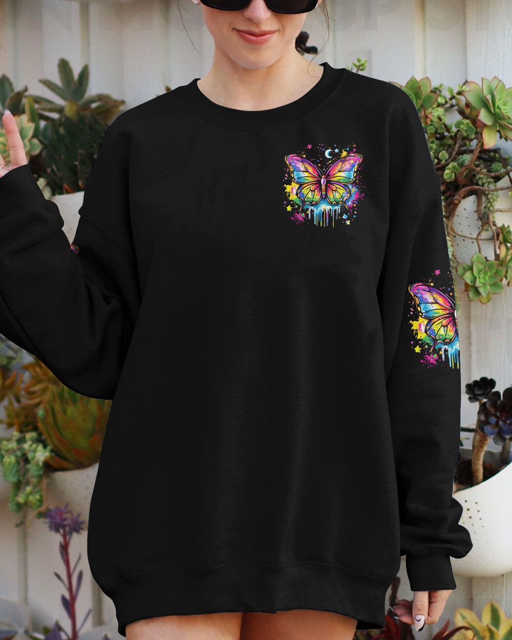 I AM THE STORM BUTTERFLY ALL OVER PRINT - TYTD2608242