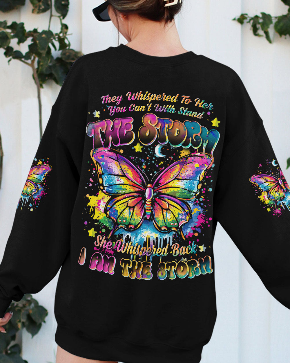 I AM THE STORM BUTTERFLY ALL OVER PRINT - TYTD2608242