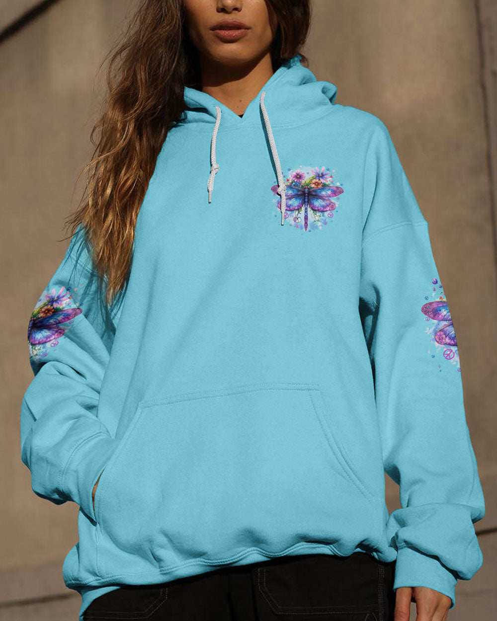 THE ONLY THING WE HAVE TO FEAR IS FEAR ITSELF DRAGONFLY ALL OVER PRINT - TYTD2609243