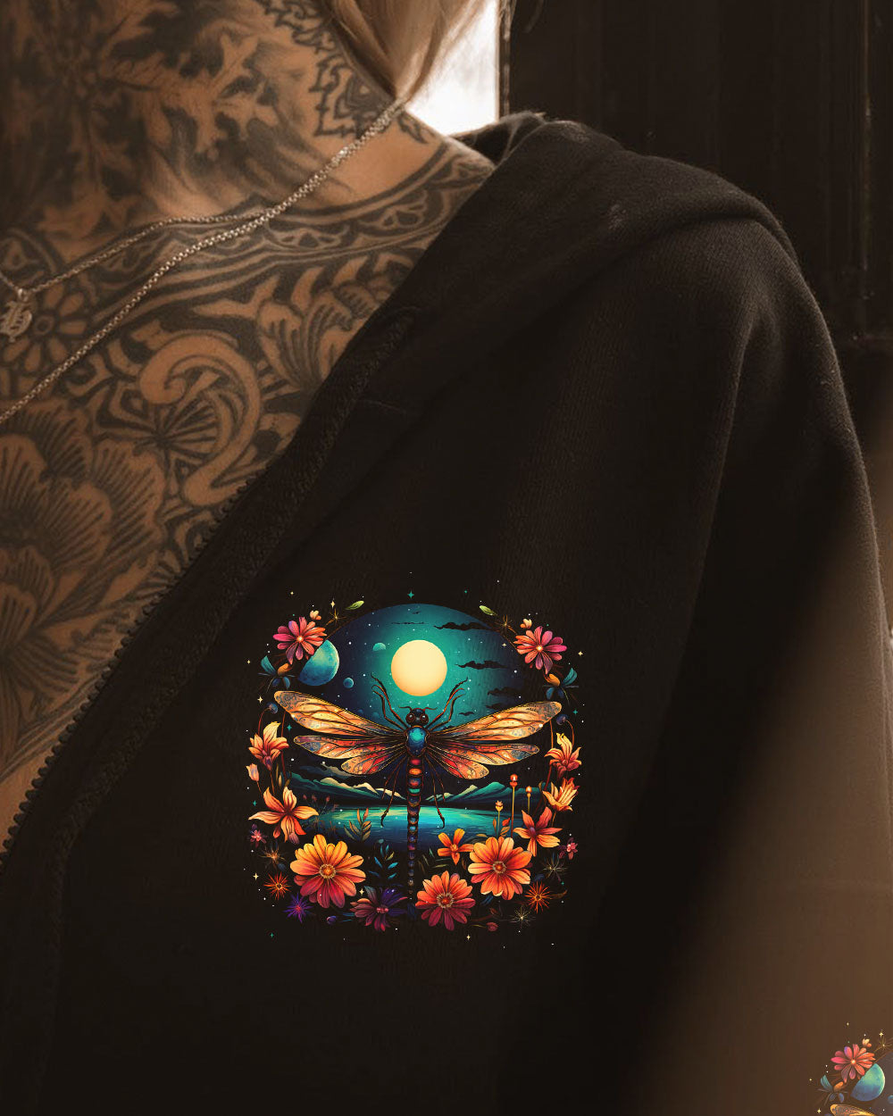HELLO DARKNESS MY OLD FRIEND DRAGONFLY ALL OVER PRINT - TYTD2609252
