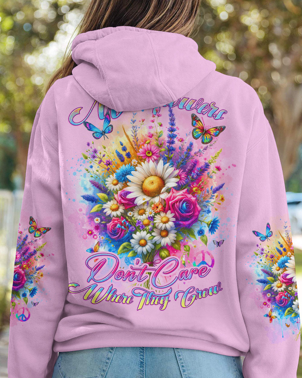 WILDFLOWERS GROW ALL OVER PRINT - TYTD2612231