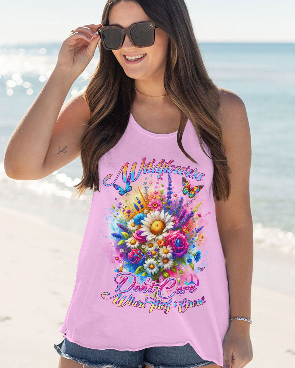 WILDFLOWERS GROW ALL OVER PRINT - TYTD2612231