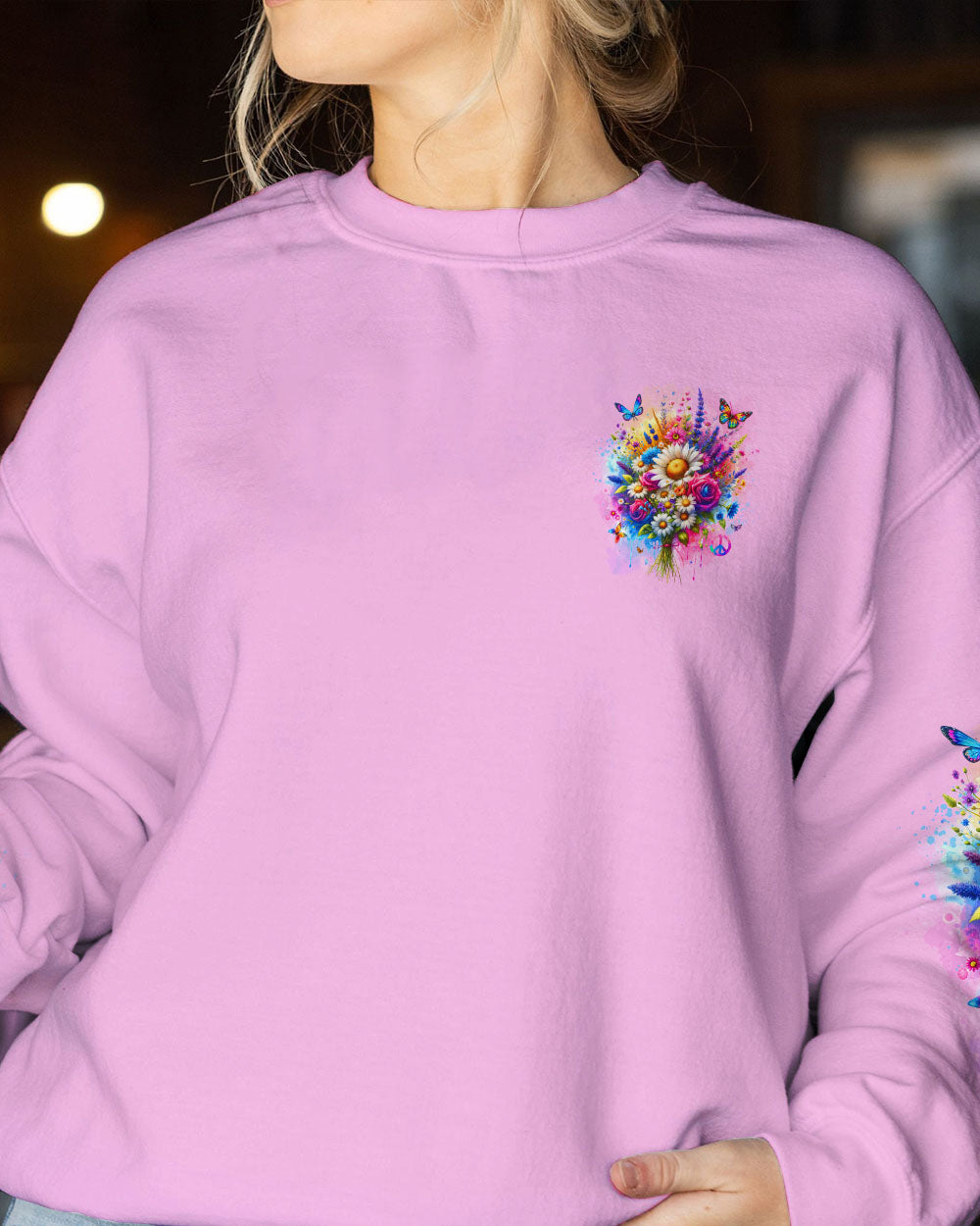 WILDFLOWERS GROW ALL OVER PRINT - TYTD2612231