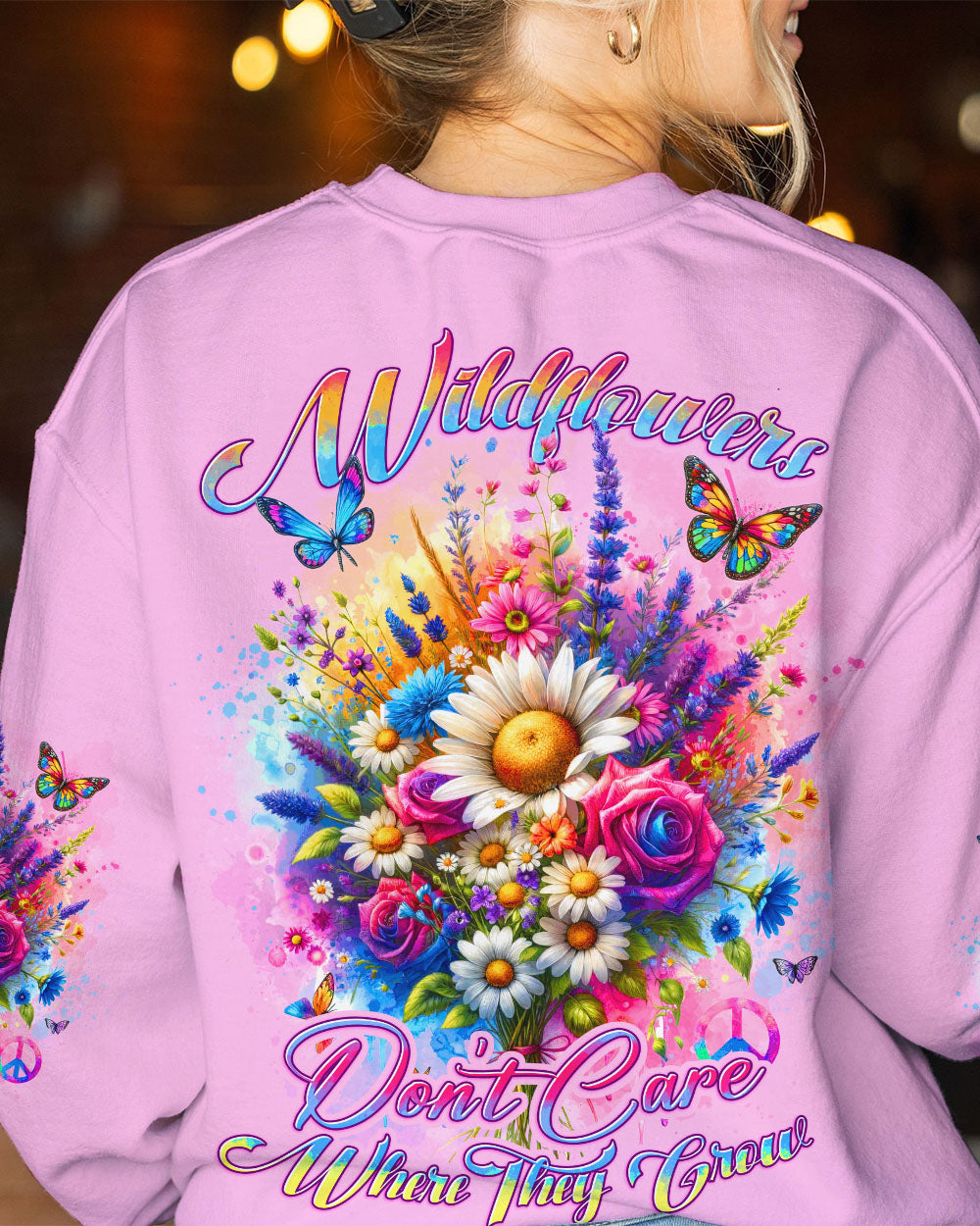 WILDFLOWERS GROW ALL OVER PRINT - TYTD2612231