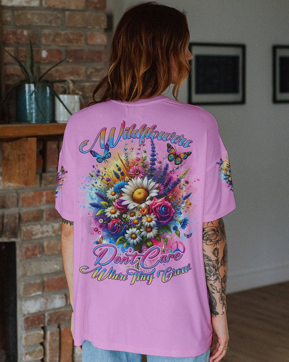 WILDFLOWERS GROW ALL OVER PRINT - TYTD2612231