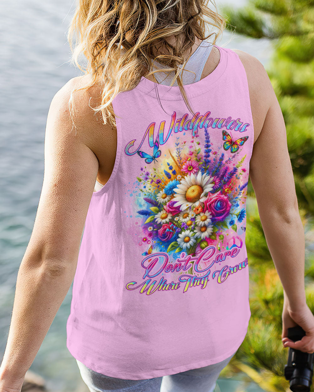 WILDFLOWERS GROW ALL OVER PRINT - TYTD2612231