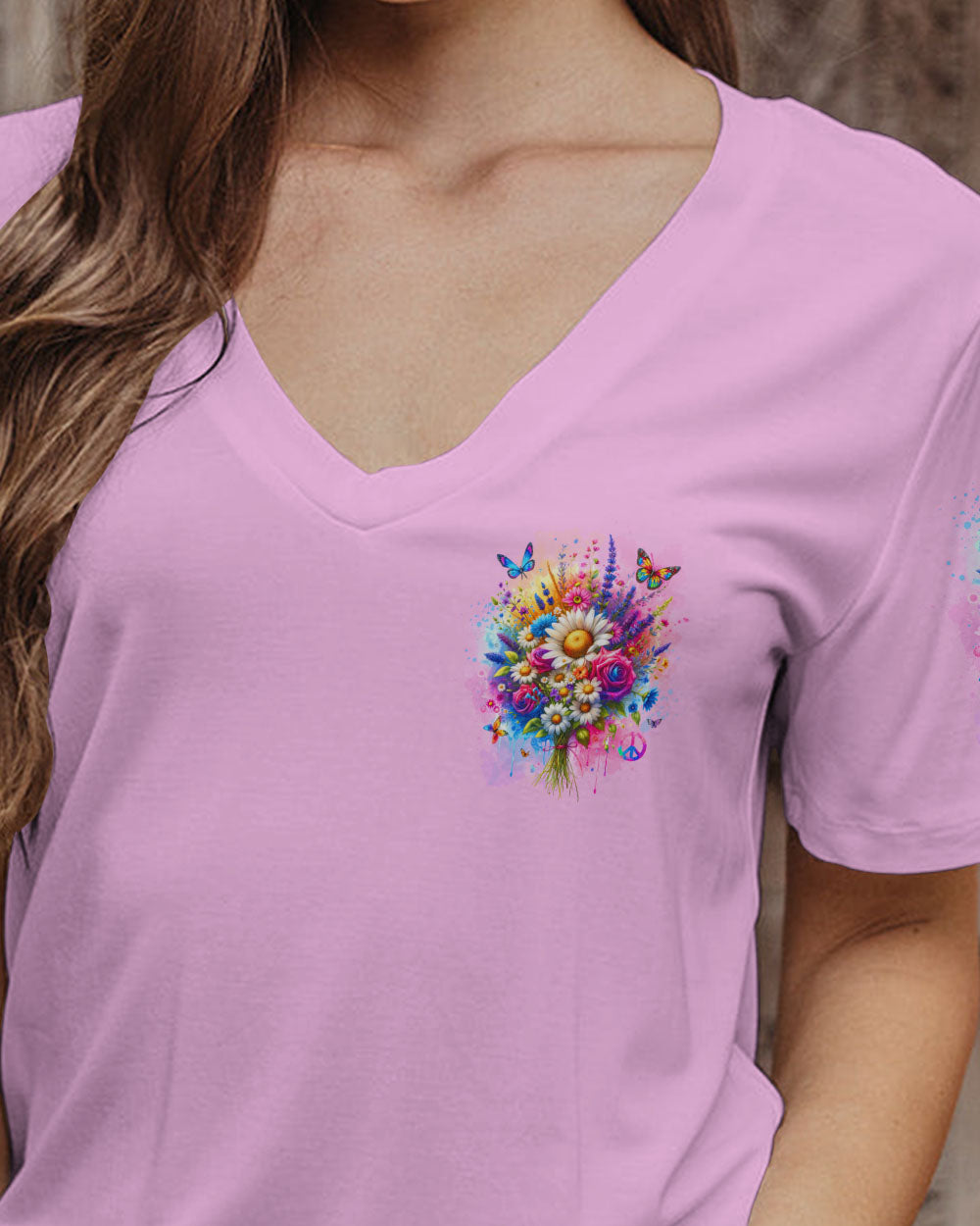 WILDFLOWERS GROW ALL OVER PRINT - TYTD2612231