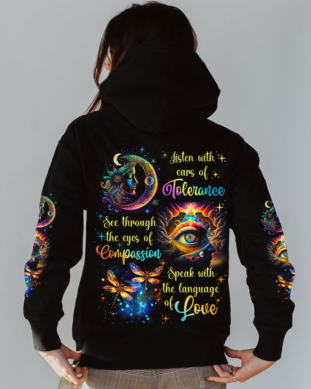 SEE THROUGH THE EYES OF COMPASSION ALL OVER PRINT - TYTD2702242