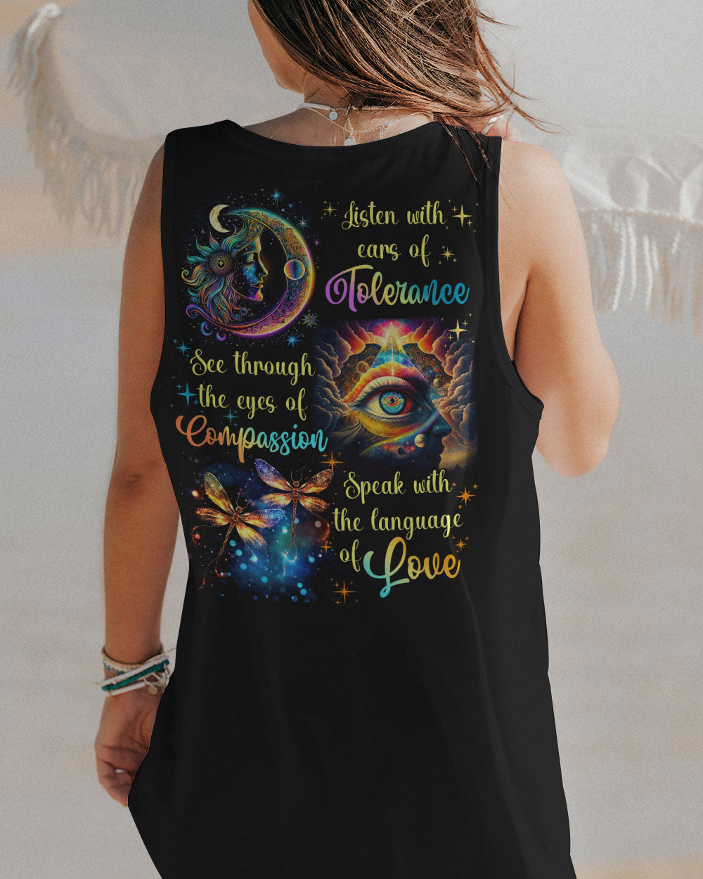 SEE THROUGH THE EYES OF COMPASSION ALL OVER PRINT - TYTD2702242