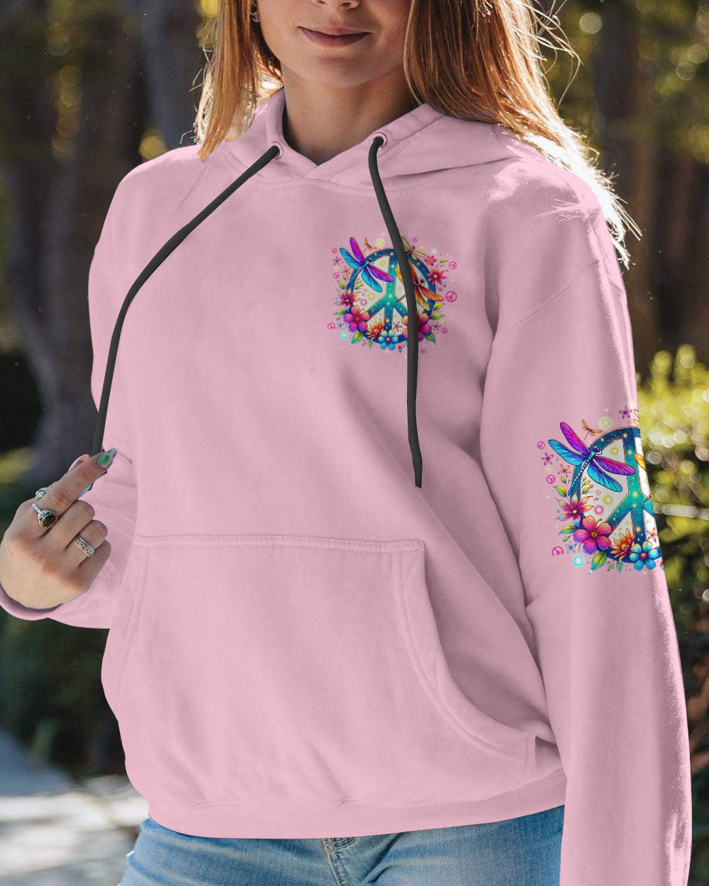 JUST BREATHE DRAGONFLIES ALL OVER PRINT - TYTD2703251