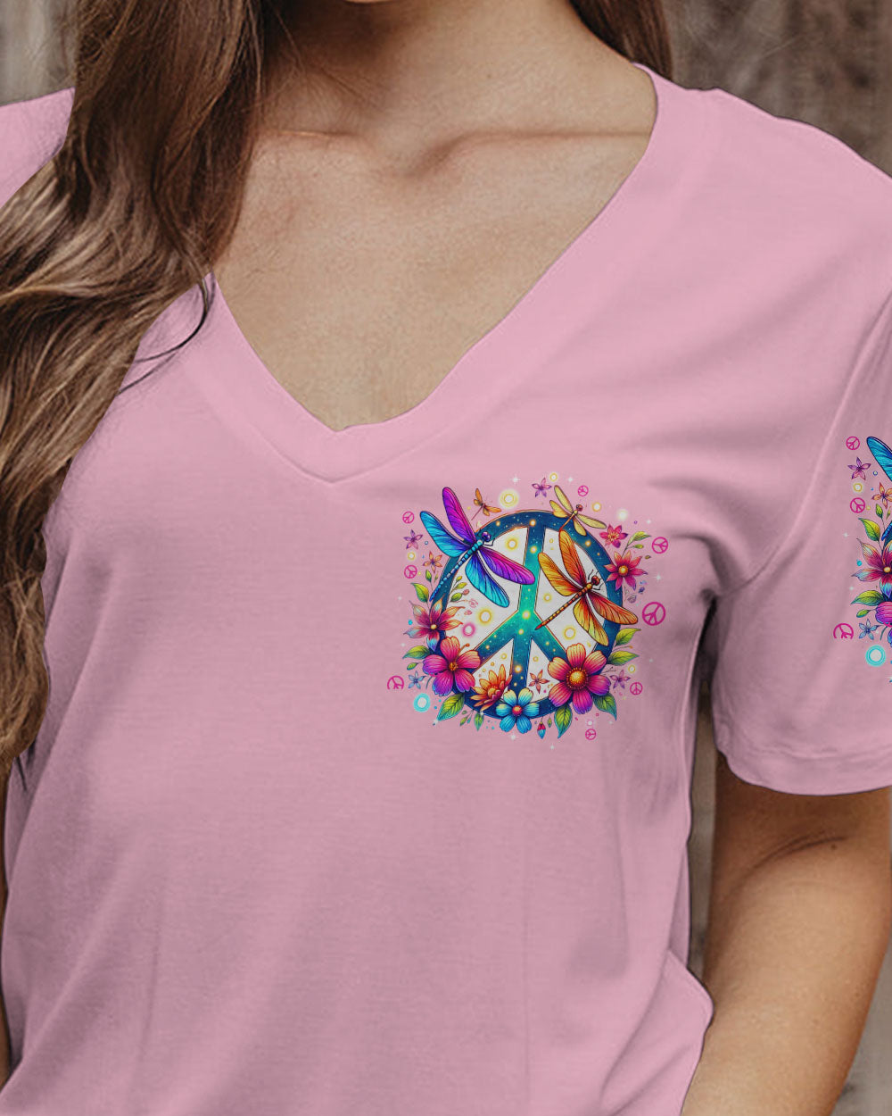 JUST BREATHE DRAGONFLIES ALL OVER PRINT - TYTD2703251