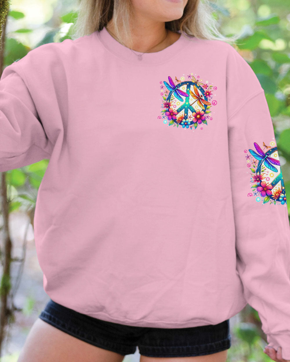 JUST BREATHE DRAGONFLIES ALL OVER PRINT - TYTD2703251