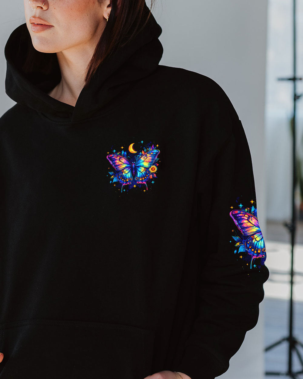 YOU ARE A CHILD OF THE UNIVERSE BUTTERFLY ALL OVER PRINT - TYTD2709242