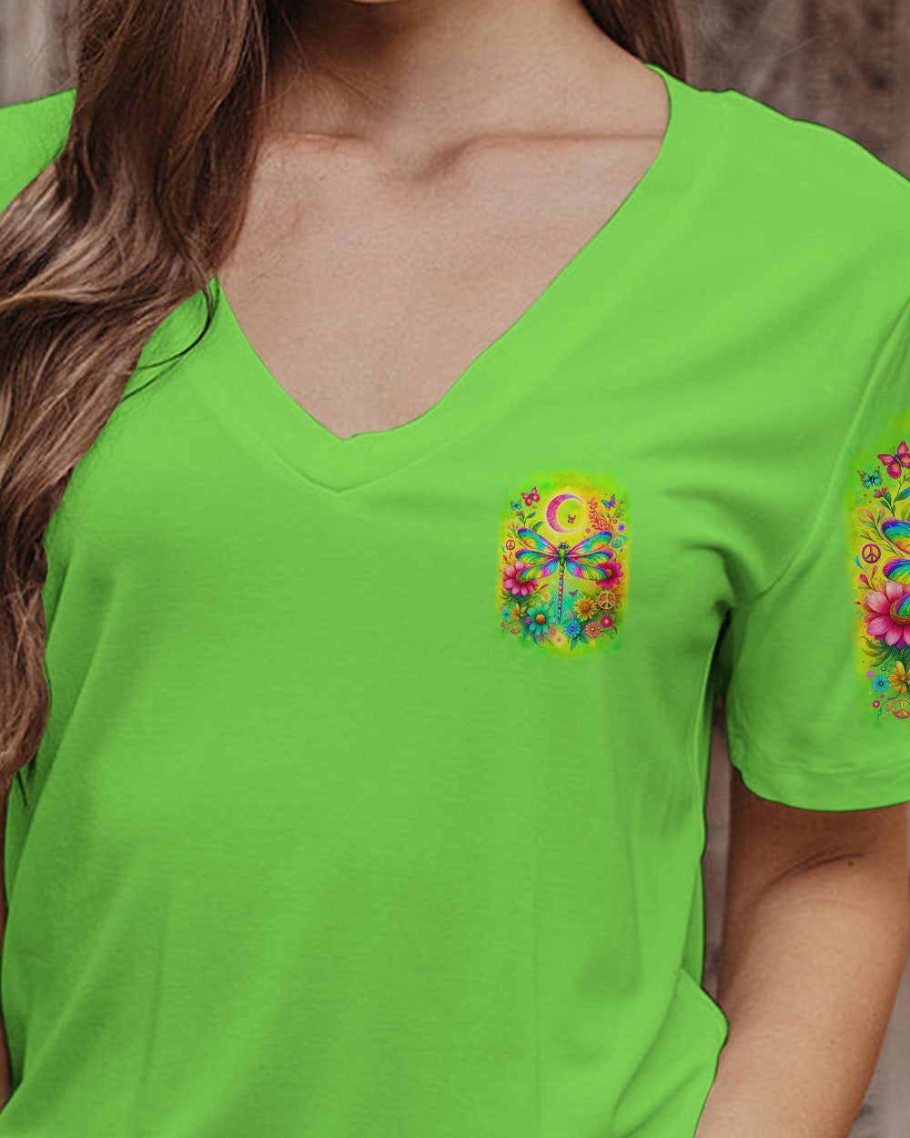LET YOUR SMILE CHANGE THE WORLD DRAGONFLY ALL OVER PRINT - TYTD2712233