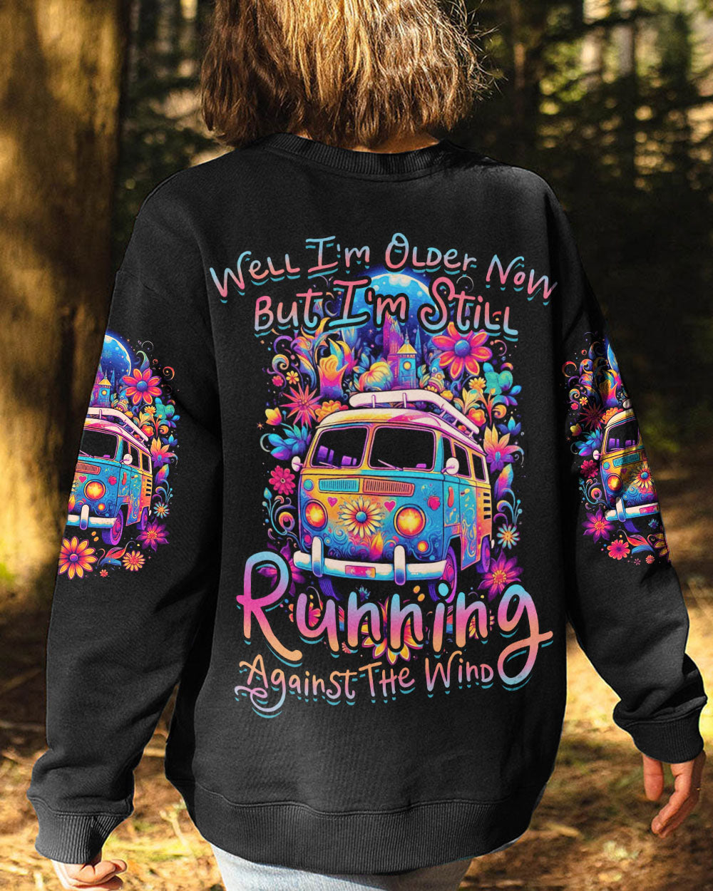 RUNNING AGAINST THE WIND ALL OVER PRINT - TYTD2905231
