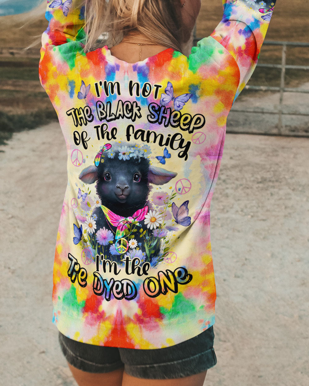 I'M NOT THE BLACK SHEEP ALL OVER PRINT - TYTD2908232