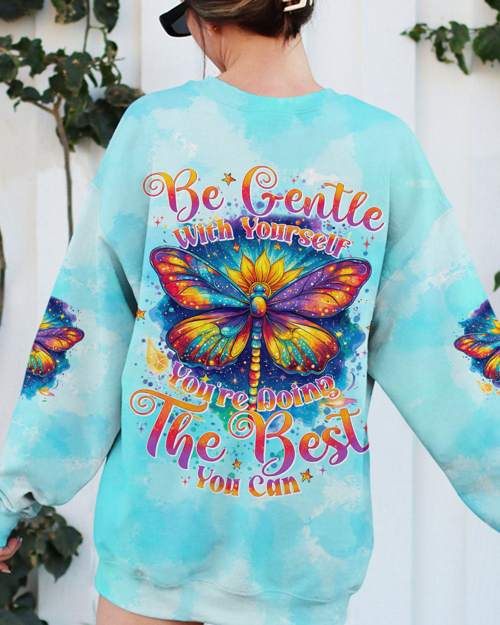 BE GENTLE WITH YOURSELF ALL OVER PRINT - TYTD2908242
