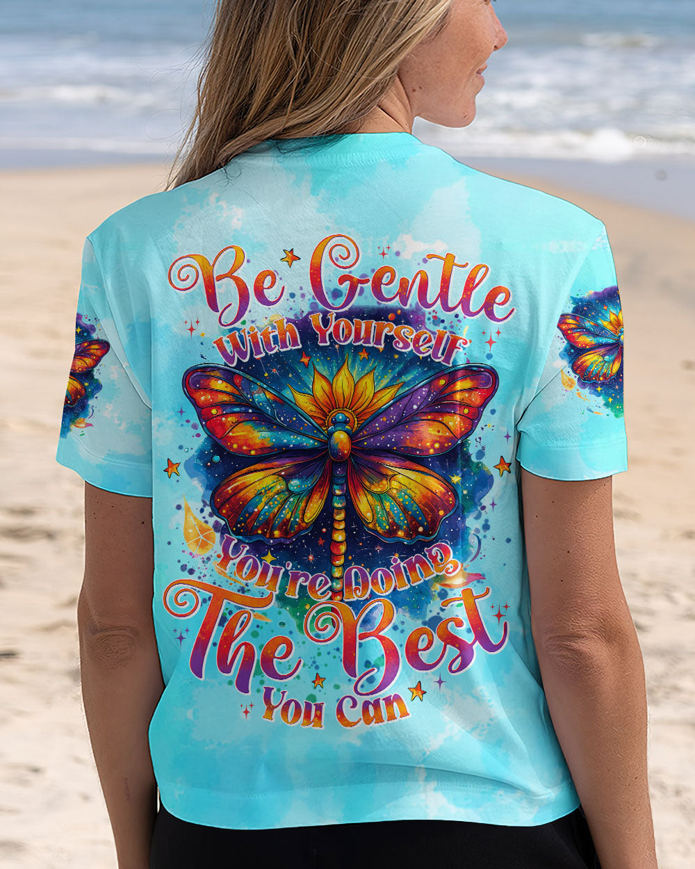 BE GENTLE WITH YOURSELF ALL OVER PRINT - TYTD2908242