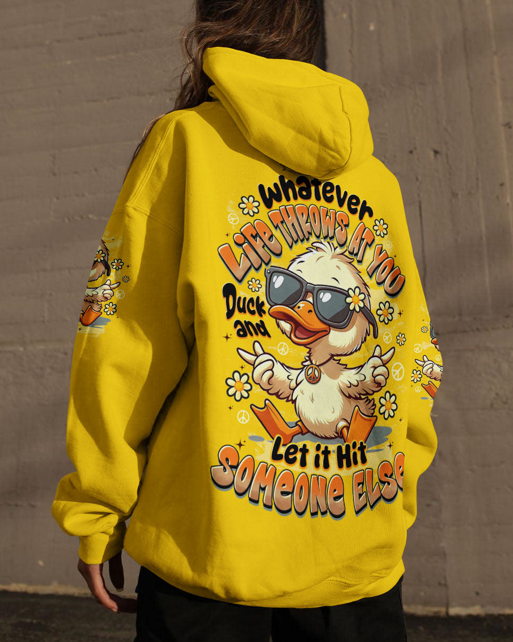 WHATEVER LIFE THROWS AT YOU DUCK ALL OVER PRINT - TYTD2908253
