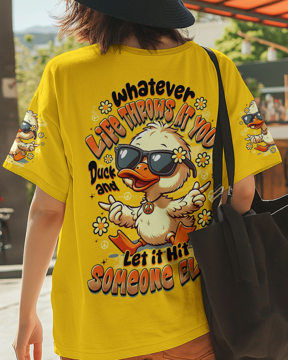 WHATEVER LIFE THROWS AT YOU DUCK ALL OVER PRINT - TYTD2908253