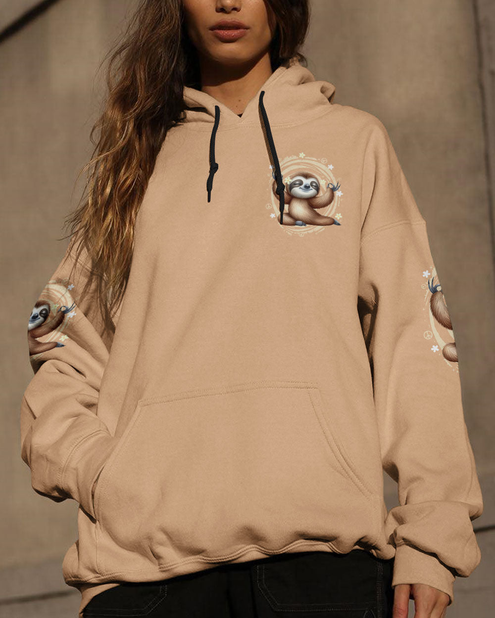 JUST BREATHE SLOTH ALL OVER PRINT - TYTD2908254
