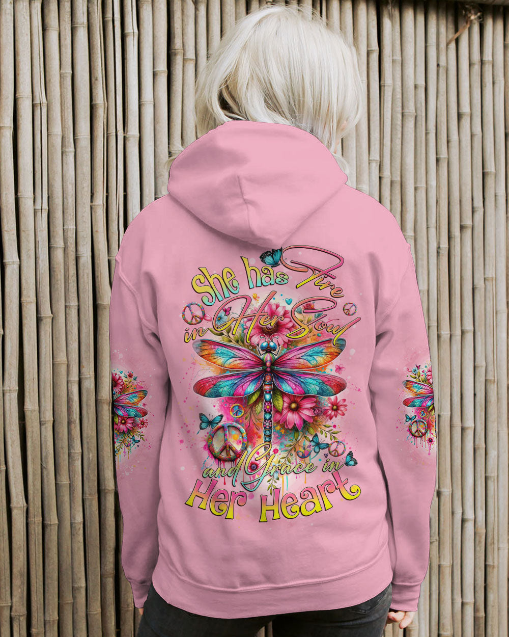 FIRE IN HER SOUL DRAGONFLY ALL OVER PRINT - TYTD2912231