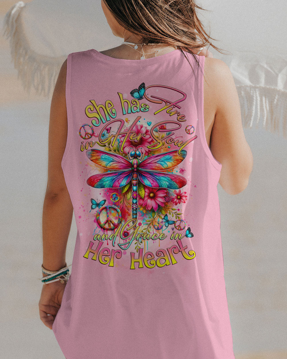 FIRE IN HER SOUL DRAGONFLY ALL OVER PRINT - TYTD2912231