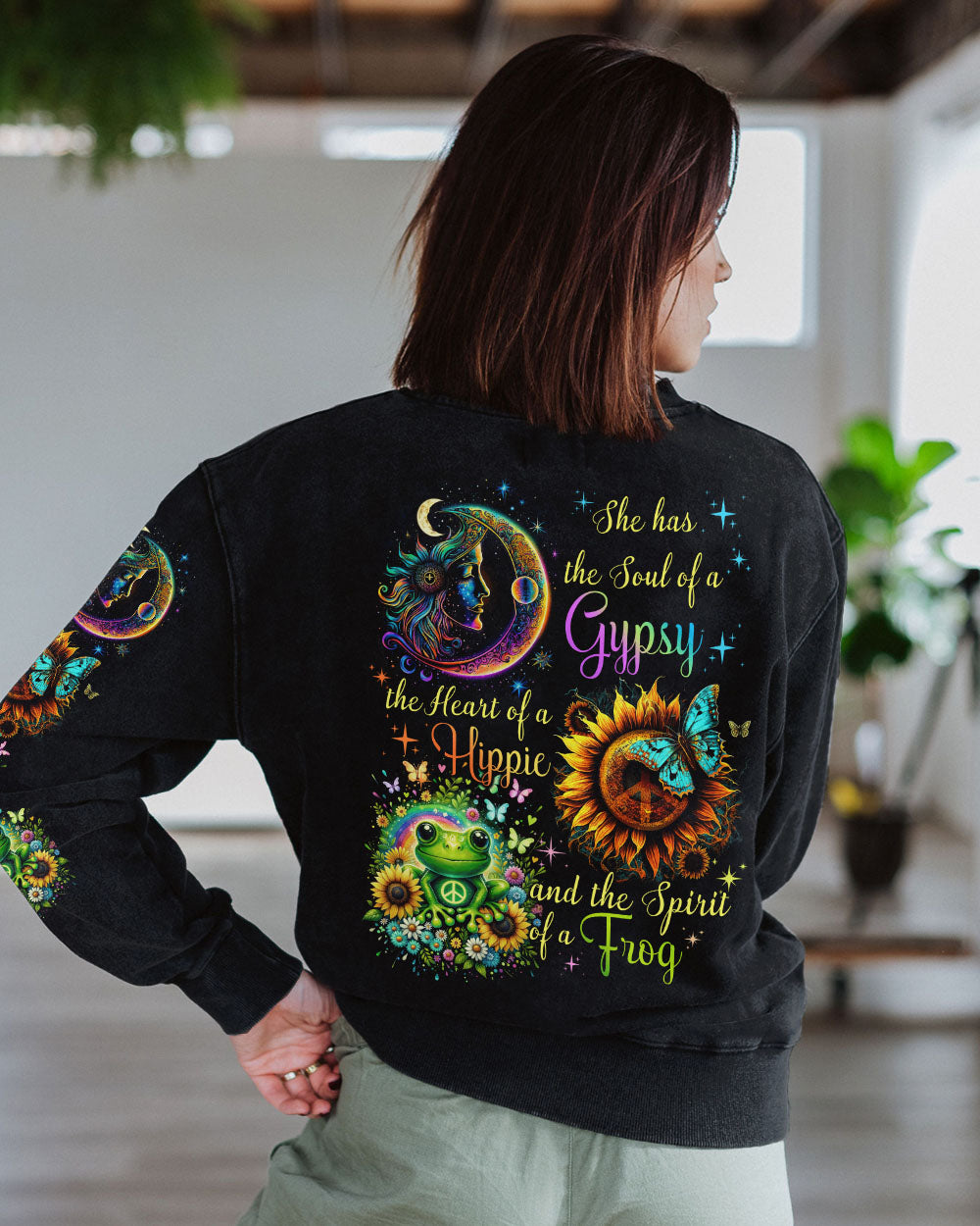 SPIRIT OF A FROG ALL OVER PRINT - TYTD3001241