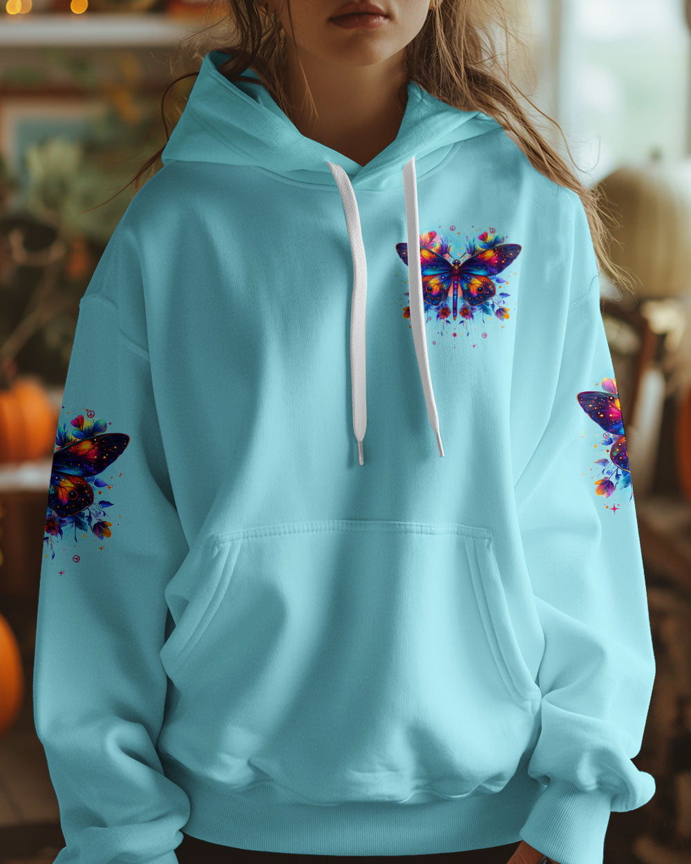 LIVE AND LET LIVE BUTTERFLY ALL OVER PRINT - TYTD3009241