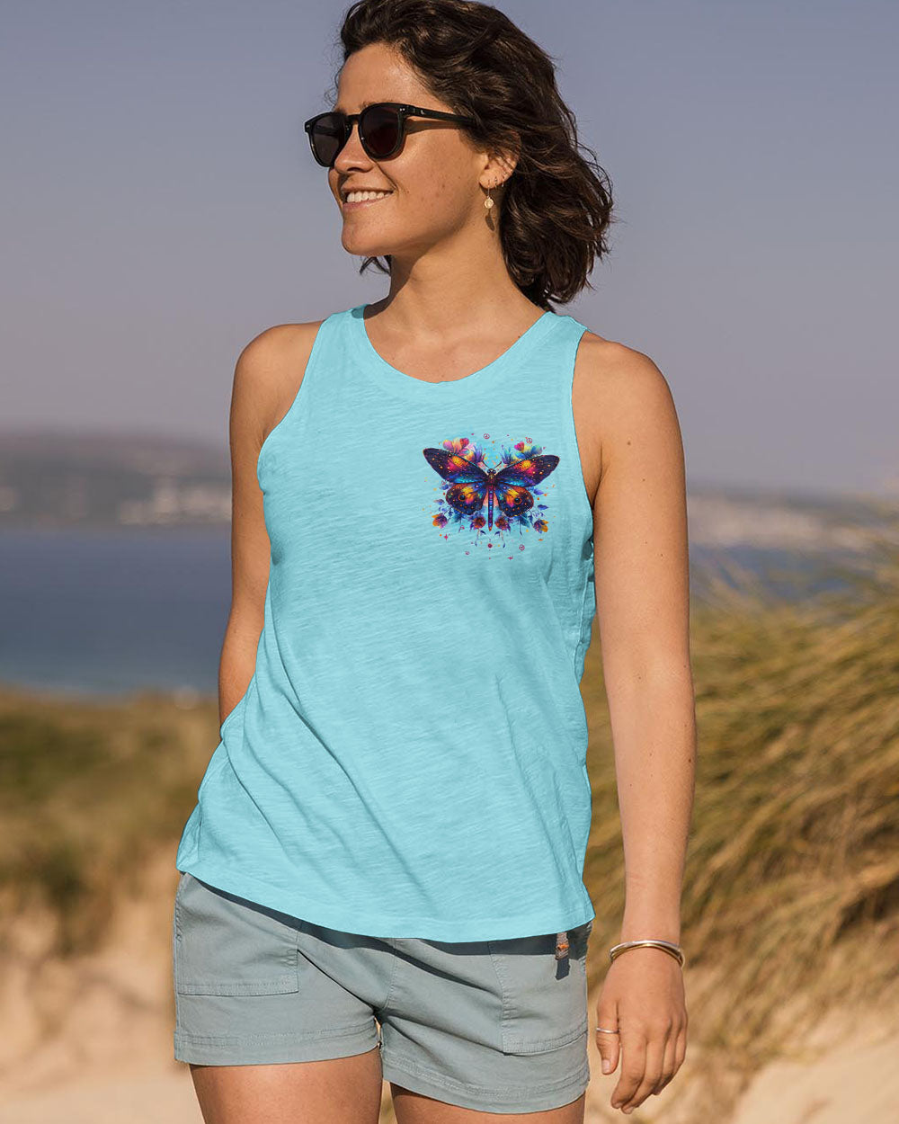 LIVE AND LET LIVE BUTTERFLY ALL OVER PRINT - TYTD3009241
