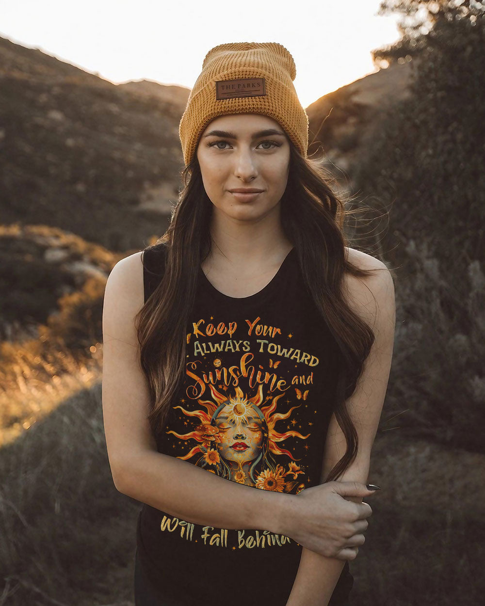 KEEP YOUR FACE ALWAYS TOWARDS THE SUNSHINE ALL OVER PRINT - TYTD3107241