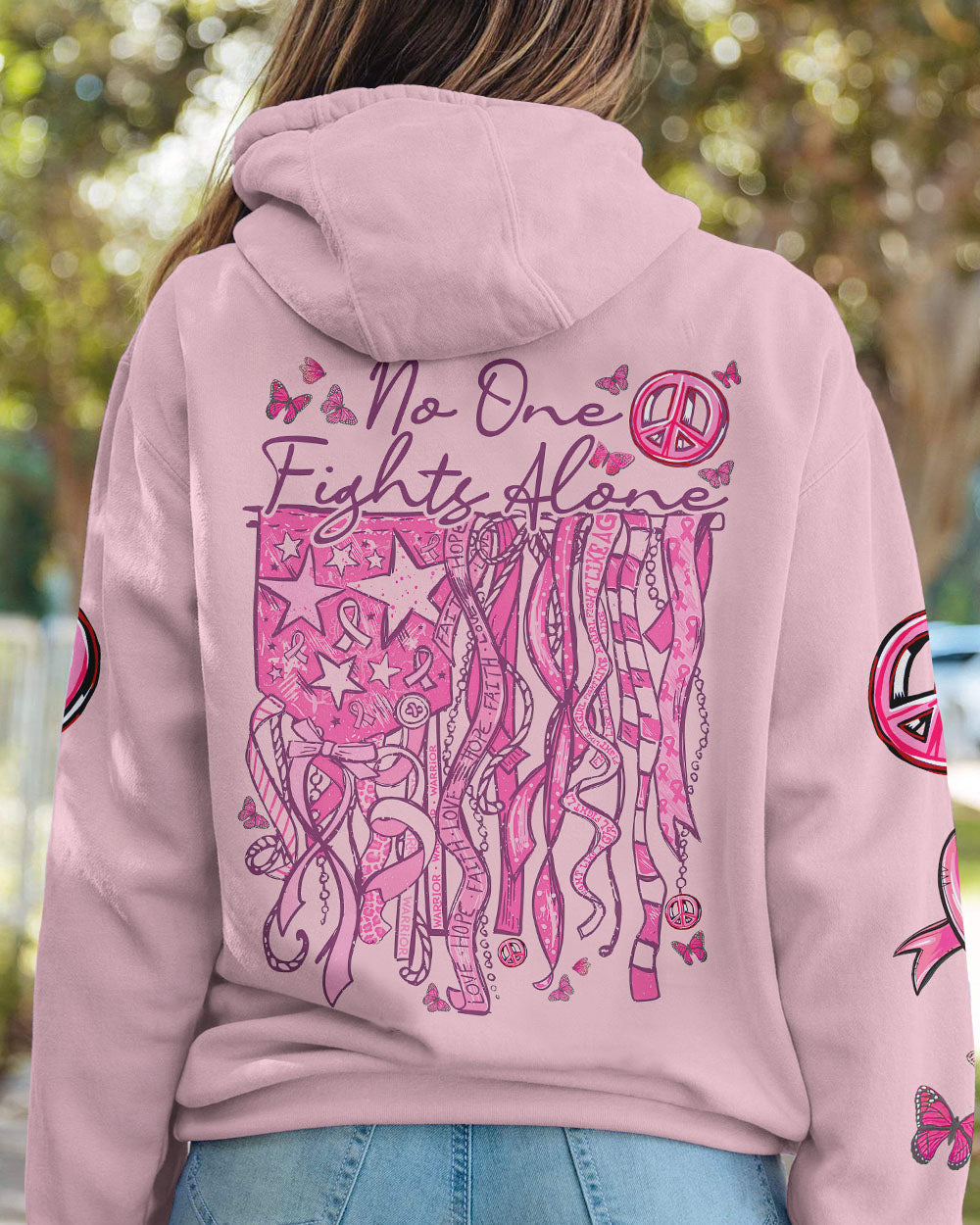 NO ONE FIGHTS ALONE ALL OVER PRINT - TYTD3108232