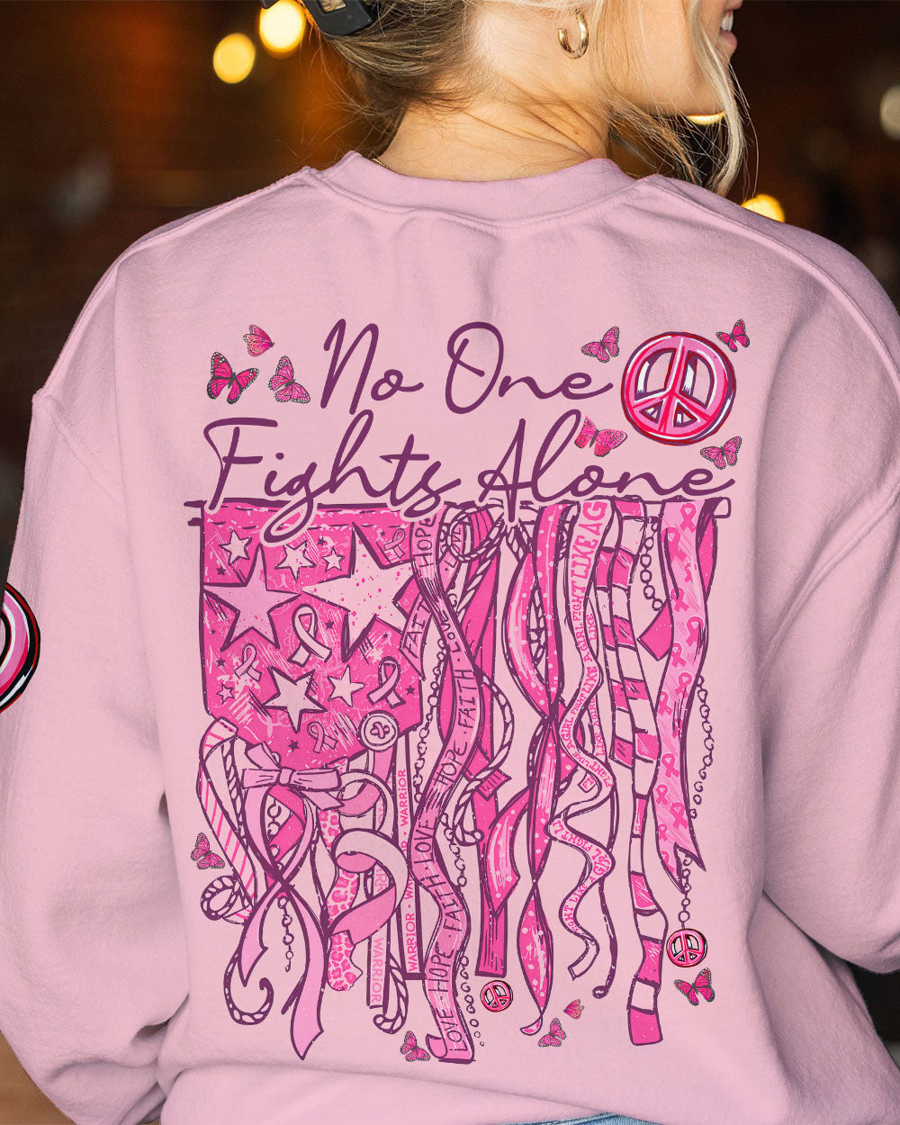 NO ONE FIGHTS ALONE ALL OVER PRINT - TYTD3108232