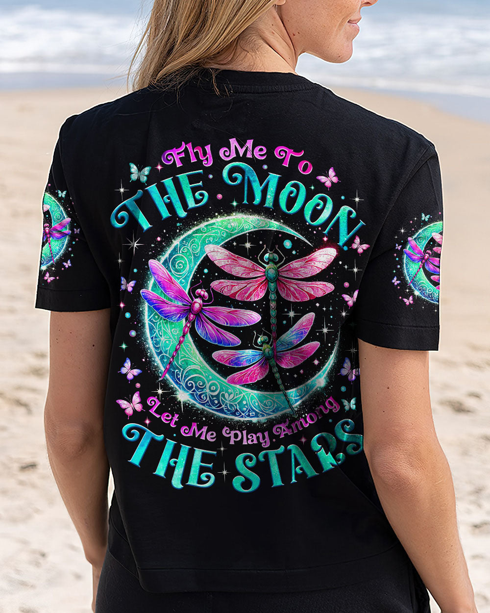 FLY ME TO THE MOON DRAGONFLY ALL OVER PRINT - TYTM0104254