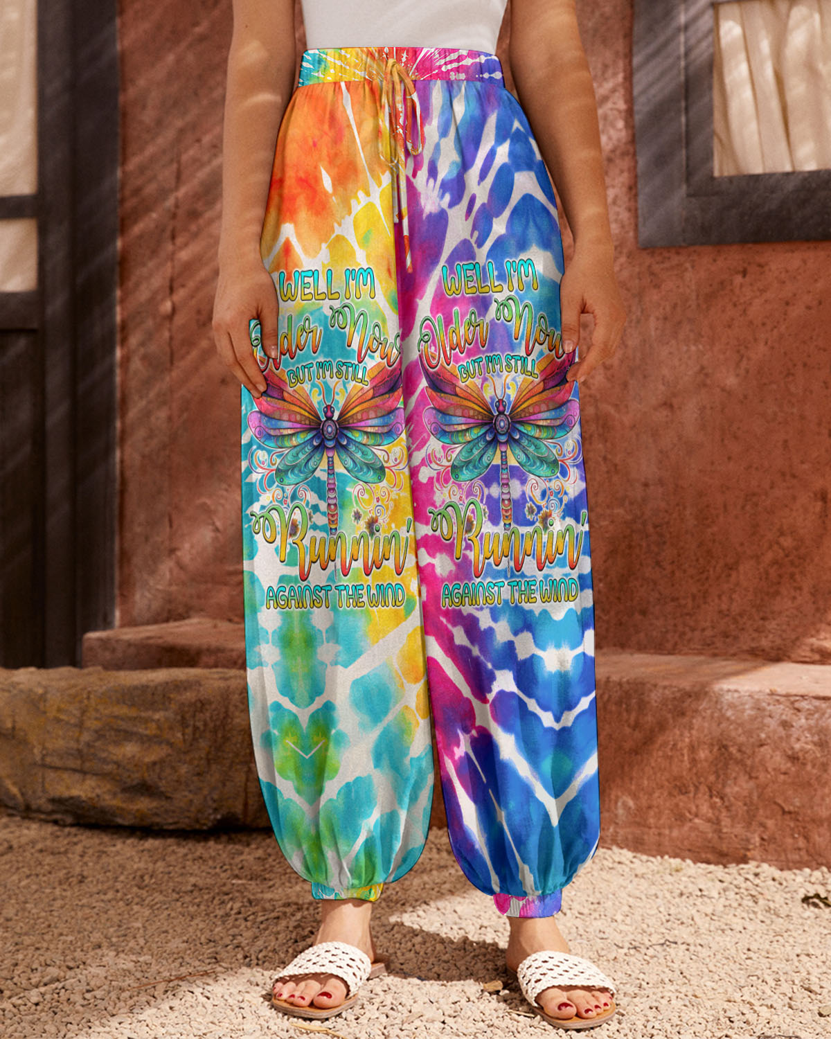 RUNNING AGAINST THE WIND DRAGONFLY TIE DYE ALL OVER PRINT - TYTM0108232