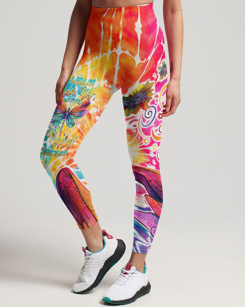 RUNNING AGAINST THE WIND DRAGONFLY TIE DYE ALL OVER PRINT - TYTM0108232