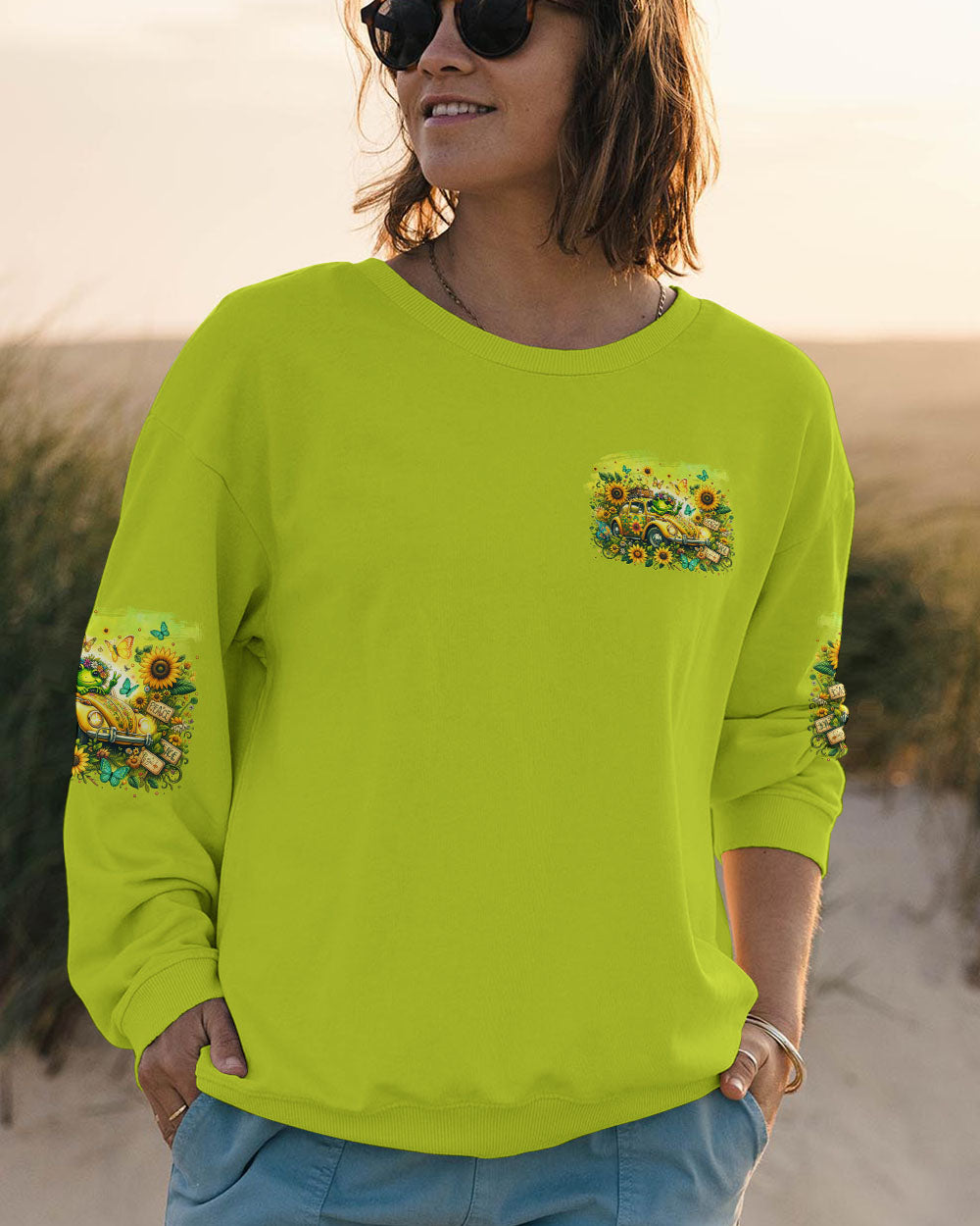 DON'T WORRY BE HAPPY FROG ALL OVER PRINT - TYTM0205241