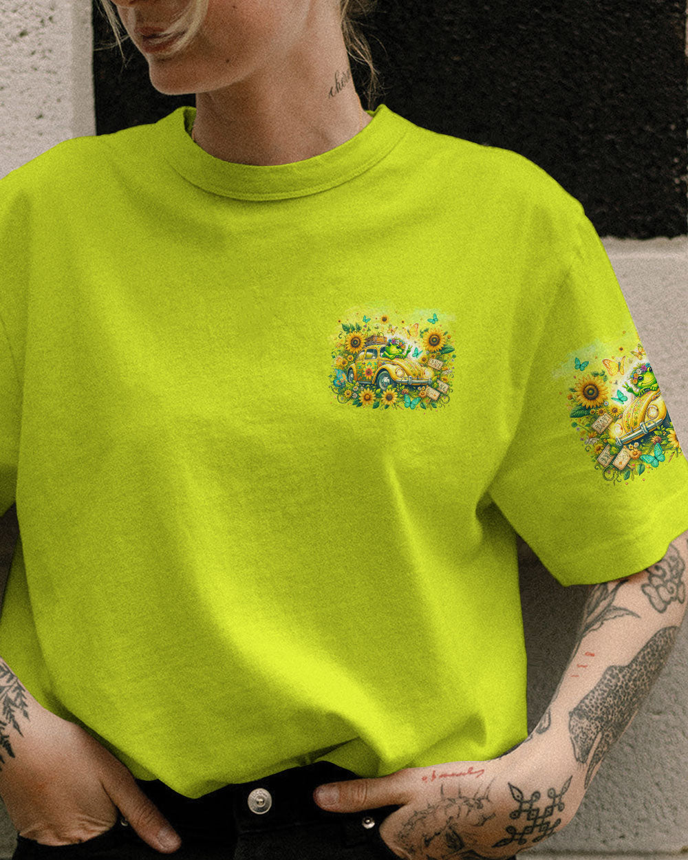 DON'T WORRY BE HAPPY FROG ALL OVER PRINT - TYTM0205241