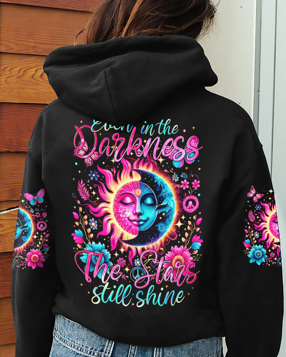 EVEN IN THE DARKNESS THE STARS STILL SHINE ALL OVER PRINT - TYTM0205245
