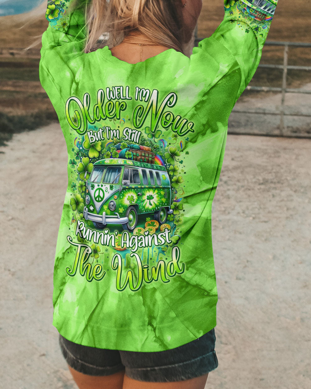RUNNING AGAINST THE WIND PATRICK'S DAY ALL OVER PRINT - TYTM0301242