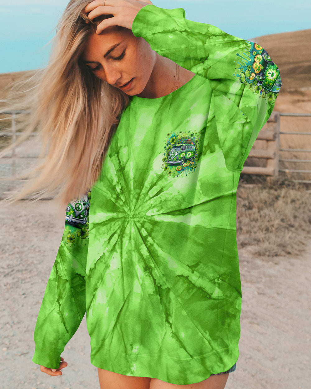 RUNNING AGAINST THE WIND PATRICK'S DAY ALL OVER PRINT - TYTM0301242